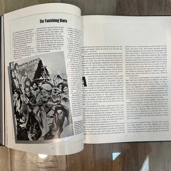 New "Mysteries of the Unknown: Mysterious Creatures" Hardcover Book - Picture 12 of 16